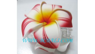 Tropical Foam Hair Flower